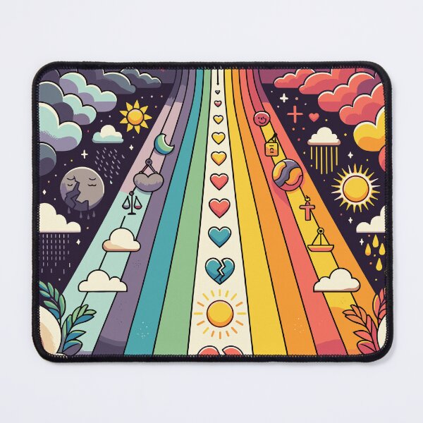 Item preview, Groovy style Mental State Spectrum designed and sold by ElLocoMus.