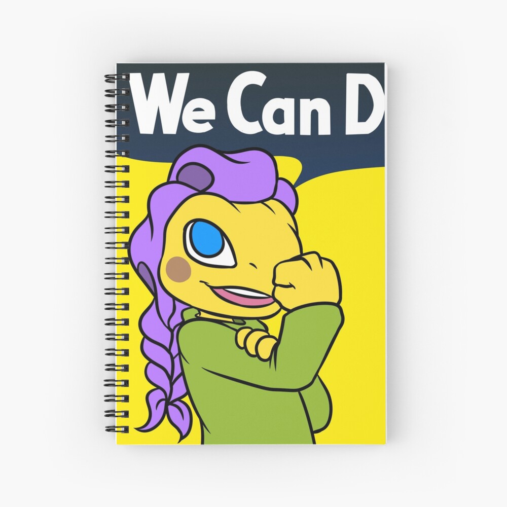 Women's History Month - Beauty Stem Spiral Notebook