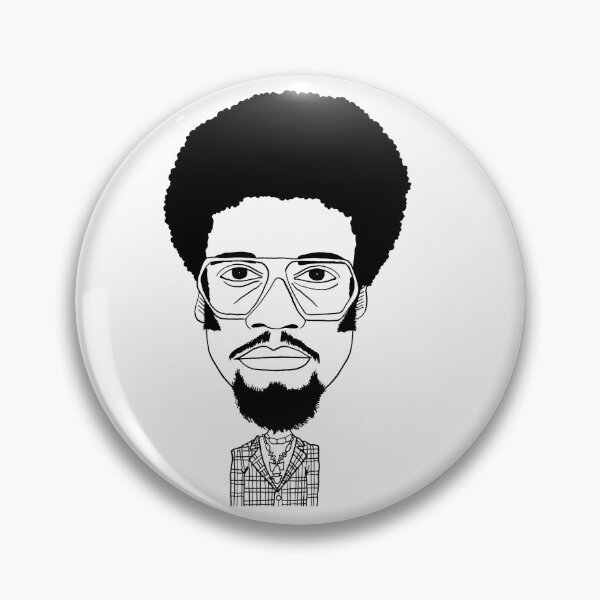 Item preview, Drawing portrait of the King of Jazz (B&W) designed and sold by Eric Sintès.