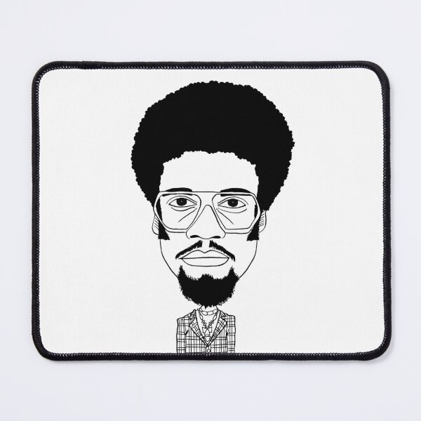 Item preview, Drawing portrait of the King of Jazz (B&W) designed and sold by Eric Sintès.