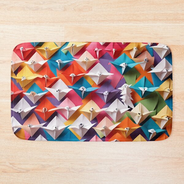 Item preview, Origami Colorful Animals Pattern. designed and sold by ARichArts.