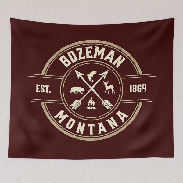 Item preview, ( 406 ) Bozeman Montana  Est  1864 designed and sold by Gilby-Designs.