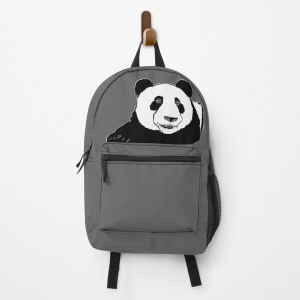 Item preview, Black And White Happy adorable papa bear panda art designed and sold by 4rpixs.