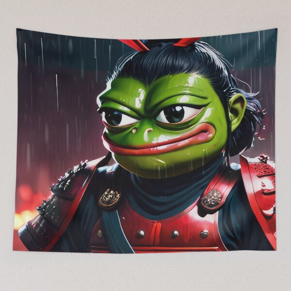 Item preview, Samurai pepe designed and sold by Pepooteric.