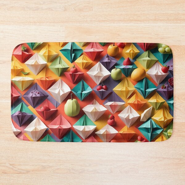 Item preview, Origami Colorful Fruits Pattern. designed and sold by ARichArts.