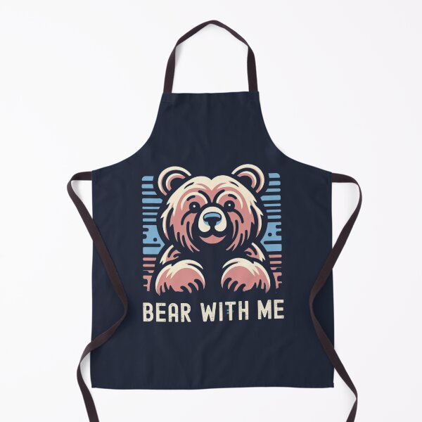 Item preview, Loving Friendly "Bear with Me" Cartoon Art designed and sold by Doddlaix.