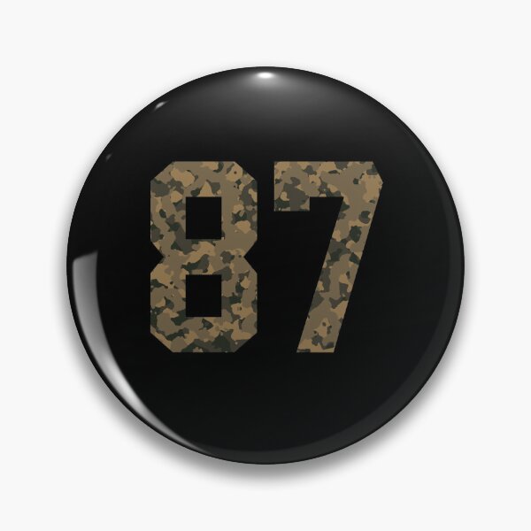 Item preview, Army Camouflage Number 87 - Sports Numbers designed and sold by NECHSTORE.