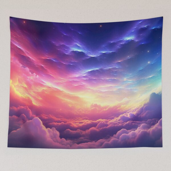 Item preview, Ethereal Illumination: Enchanted Cloud Veils designed and sold by Mullet Monkey.