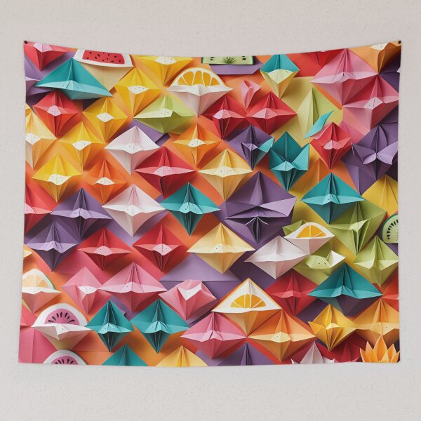 Item preview, Origami Colorful Fruits Pattern. designed and sold by ARichArts.