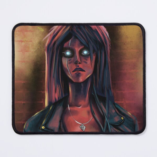 Item preview, Cyberpunk girl digital painting. designed and sold by RoidRage1.