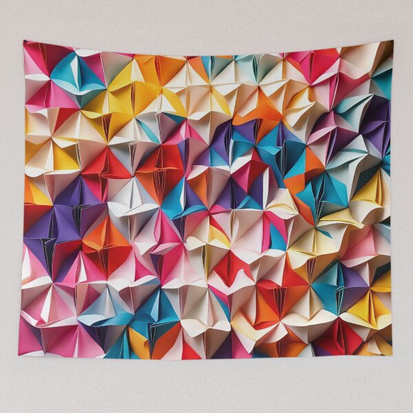 Item preview, Origami Colorful Abstract Pattern. designed and sold by ARichArts.