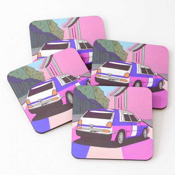 Item preview, CAR blue, white pink, purple designed and sold by NESIHO.
