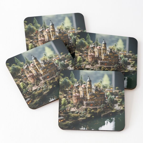 Item preview, A monastery by the stream designed and sold by AI-Concepts.