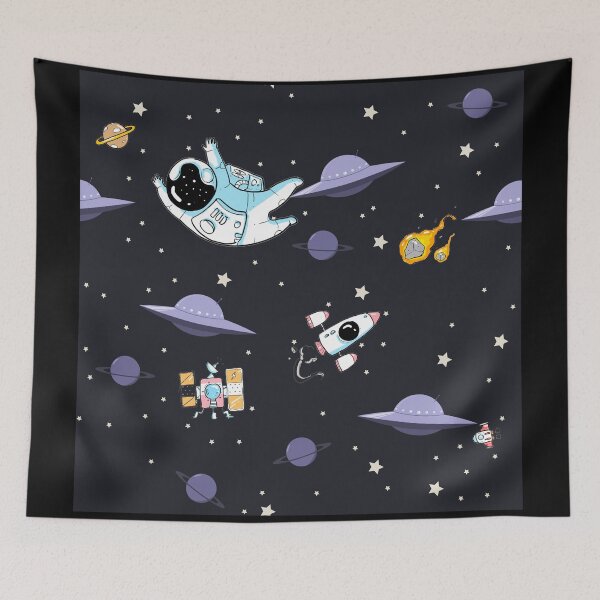 Item preview, Toon space man pattern designed and sold by javaoverride.