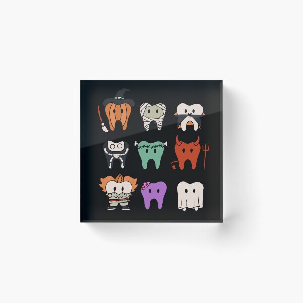 Item preview, Cute teeth dressed up for Halloween  designed and sold by guaka-molly.
