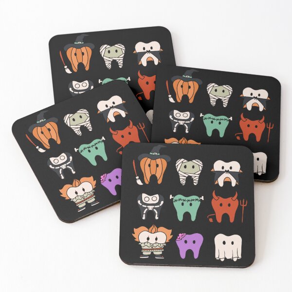 Item preview, Cute teeth dressed up for Halloween  designed and sold by guaka-molly.