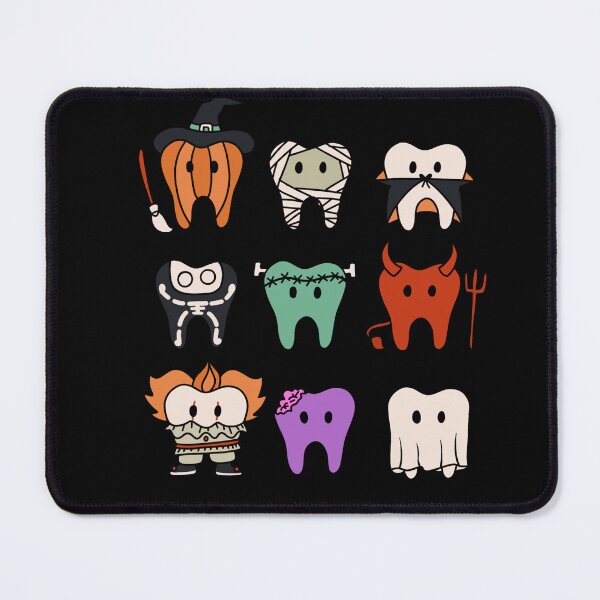 Item preview, Cute teeth dressed up for Halloween designed and sold by guaka-molly.