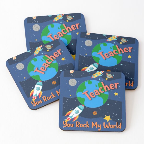 Item preview, You Rock My World Teacher, Teacher gift, Appreciation Gift, Thank you gift designed and sold by MAKEtoFIT.