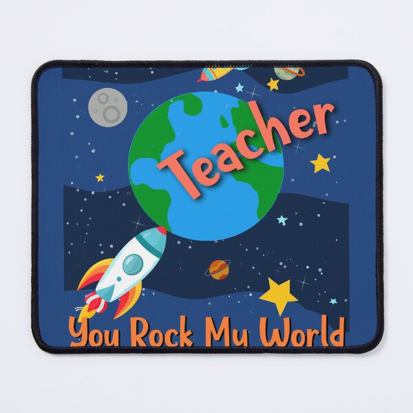 Item preview, You Rock My World Teacher, Teacher gift, Appreciation Gift, Thank you gift designed and sold by MAKEtoFIT.