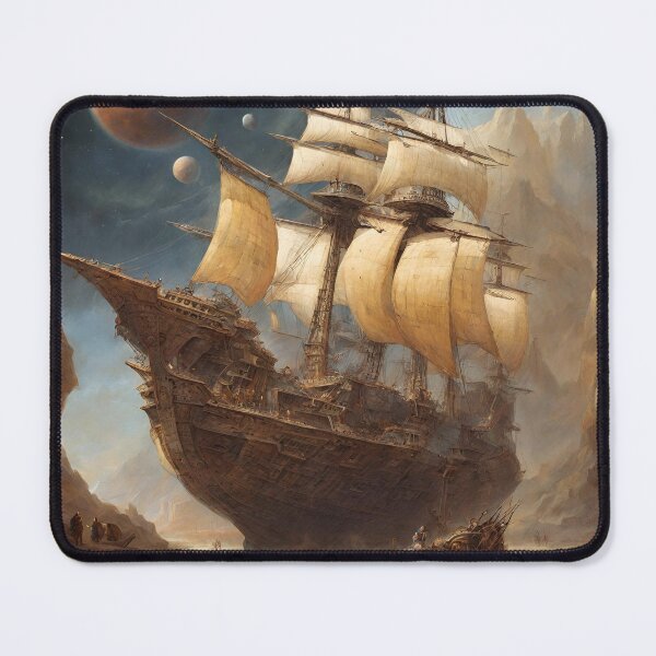 Item preview, Ancient ships, spaceships, murals designed and sold by kingzama.