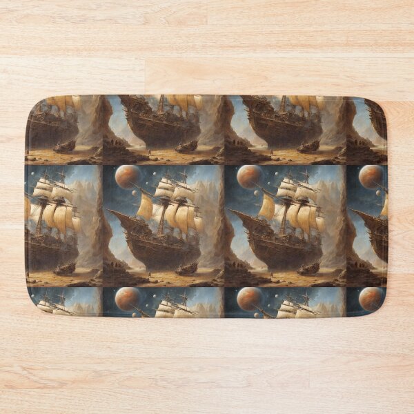Item preview, Ancient ships, spaceships, murals designed and sold by kingzama.