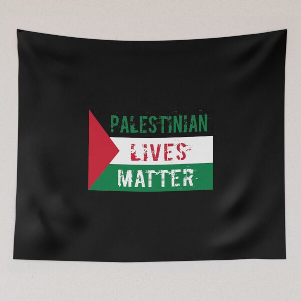 Item preview, Palestinian Lives Matter Artwork Flag designed and sold by AJ  Liber.