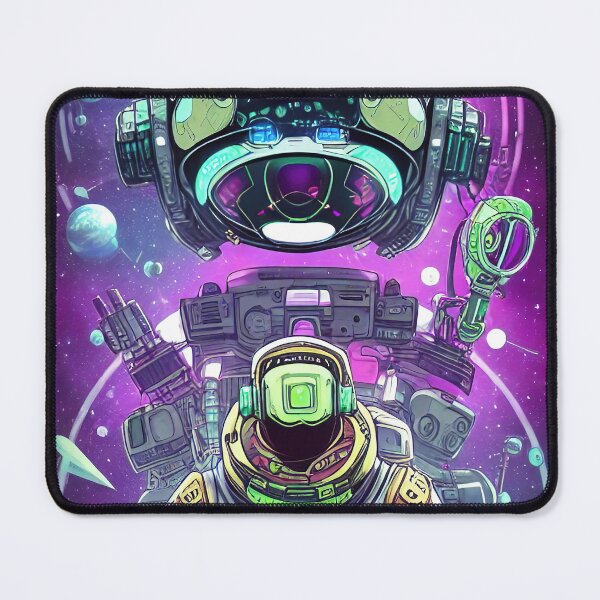 Item preview, Purple robot futuristic, scifi, robotics, cool, space, tech, cyber designed and sold by Cyber Kids.