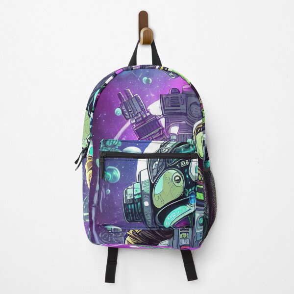 Item preview, Purple robot futuristic, scifi, robotics, cool, space, tech, cyber designed and sold by Cyber Kids.