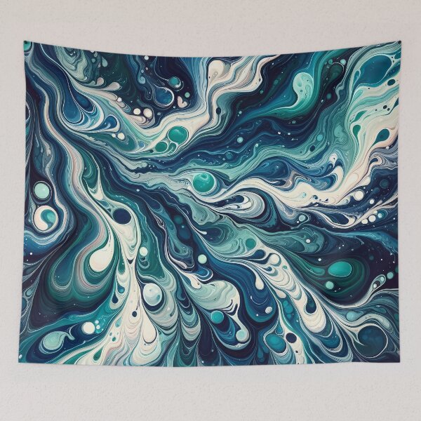 Item preview, Abstract Seafoam designed and sold by NeatSplash.
