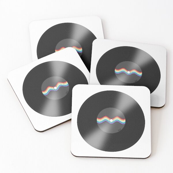 Item preview, Sapphic LGBTQ+ Pride Vinyl Record designed and sold by SentABear.