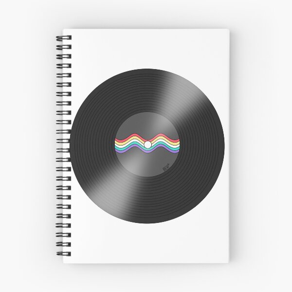 Item preview, Sapphic LGBTQ+ Pride Vinyl Record designed and sold by SentABear.