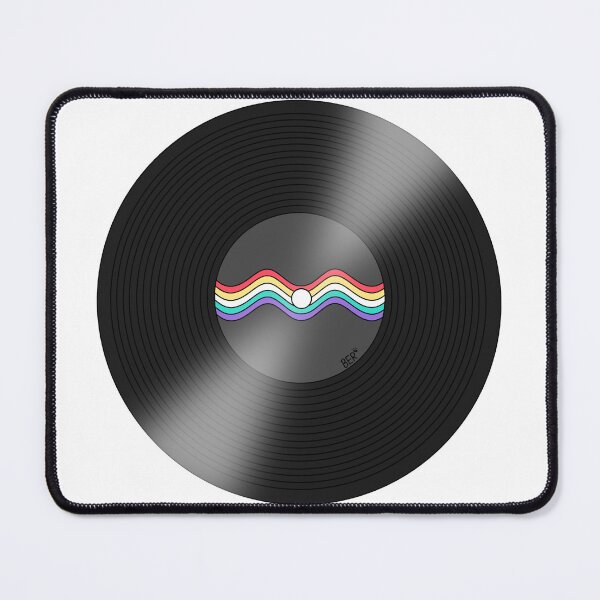 Item preview, Sapphic LGBTQ+ Pride Vinyl Record designed and sold by SentABear.