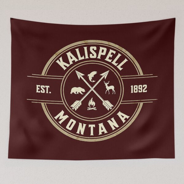 Item preview, ( 406 ) Kalispell Montana  Est  1892 designed and sold by Gilby-Designs.