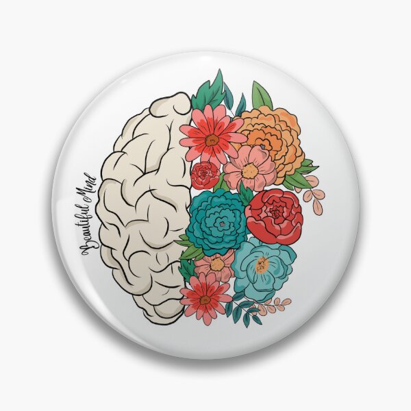 Item preview, Beautiful Mind with Flowers designed and sold by billionairebrnd.