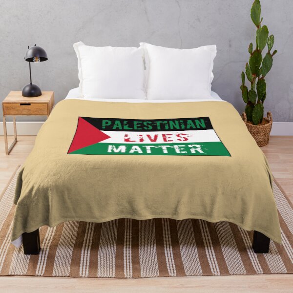 Item preview, Palestinian Lives Matter Art Flag designed and sold by AJ Liber.