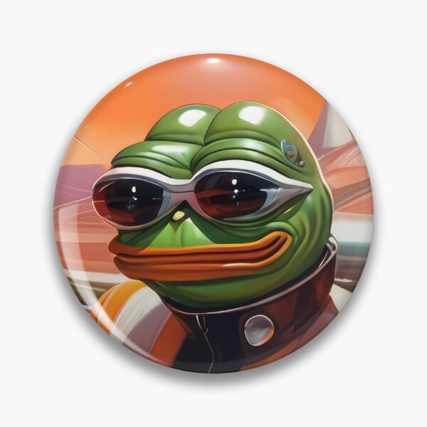 Item preview, Pepe driving a space car designed and sold by Pepooteric.