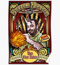 The Fire Eater: Sideshow Poster Poster