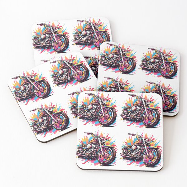 Item preview, Acid Trippin' Motorcycle Road Trip Design designed and sold by Ignorant-Artist.