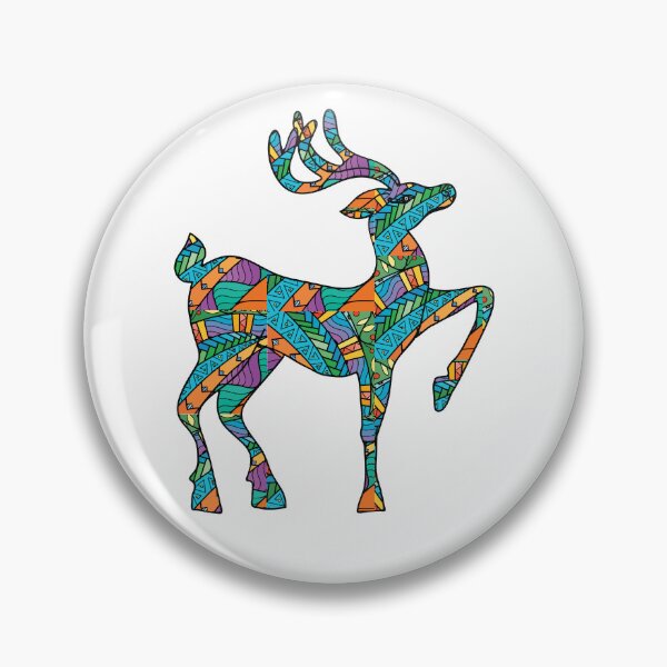 Item preview, colorful reindeer designed and sold by yaZzaboy.