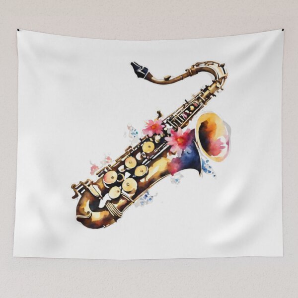 Item preview, Jazz Band Apparel - Musical Instrument Lover Saxophone Player designed and sold by kozlebozle007.