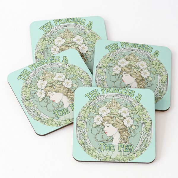 Item preview, The Princess and the Pea Art Nouveau Vintage designed and sold by stargazerhill.