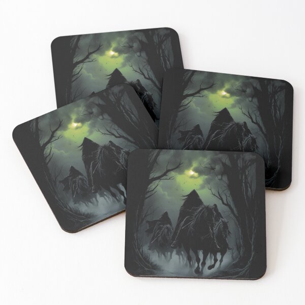 Item preview, The Nine Riders Under the Moonlight - Fantasy designed and sold by Fenay Designs.