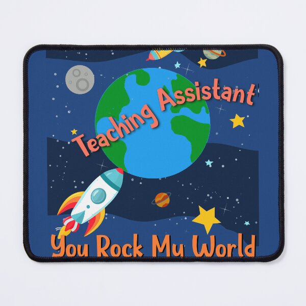 Item preview, You Rock My World Teaching Assistant/Teacher Assistant, Teaching Assistant/Teacher Assistant gift, Appreciation Gift, Thank you gift designed and sold by MAKEtoFIT.