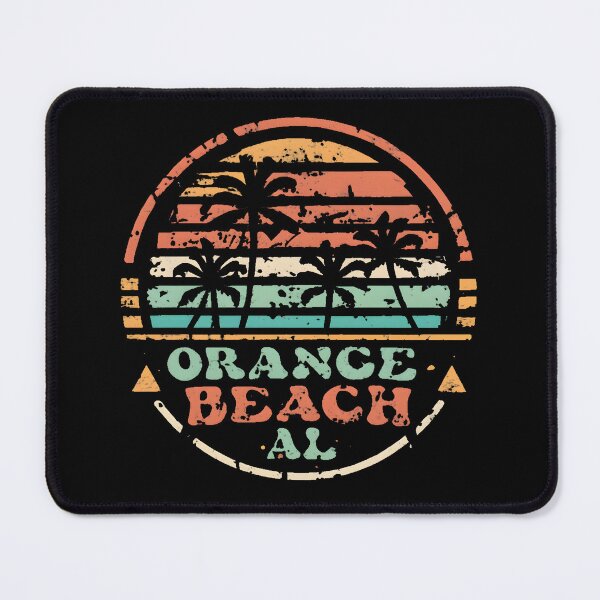 Item preview, Orange beach AL - Retro distressed designed and sold by GediaPrints.