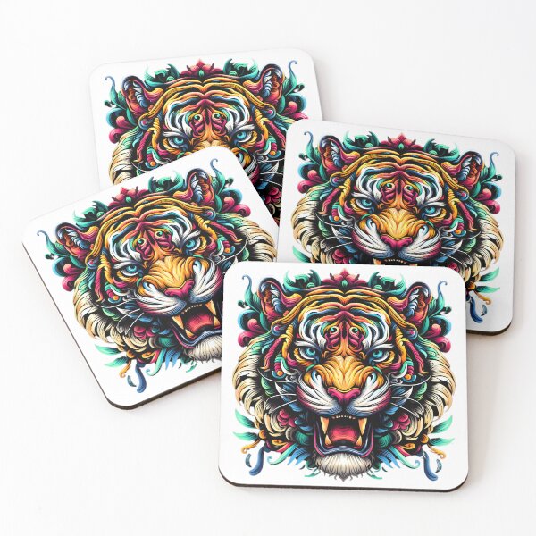 Item preview, Colorful Tiger designed and sold by ArisaHong.