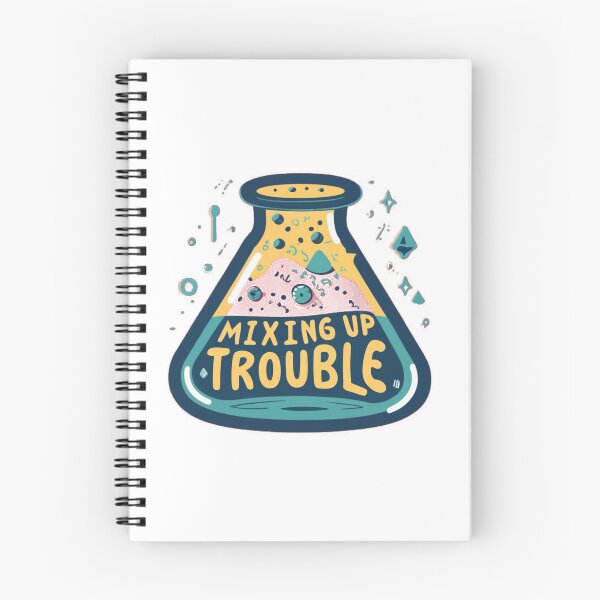 Item preview, mixing up trouble  designed and sold by PintSizedPixel.