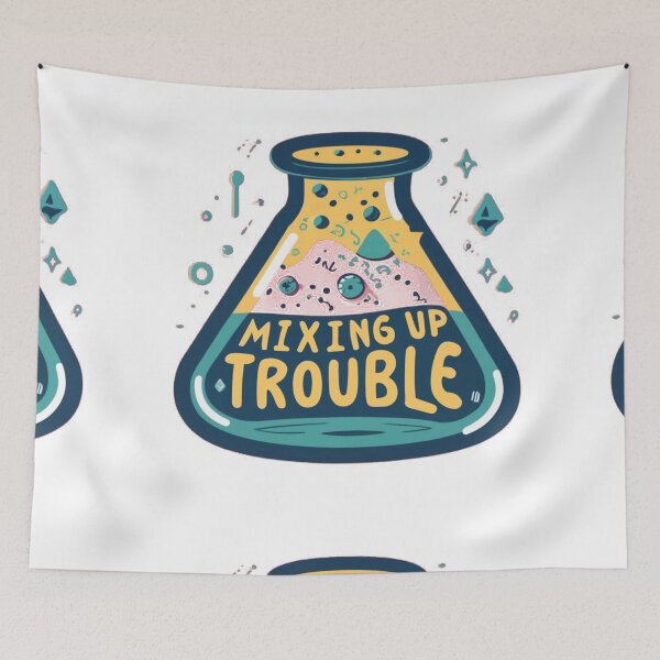Item preview, mixing up trouble  designed and sold by PintSizedPixel.