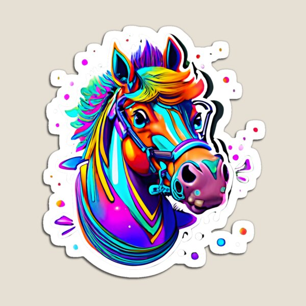 Aperçu de l'œuvre Cheval holographique créée et vendue par Graphics Galore.