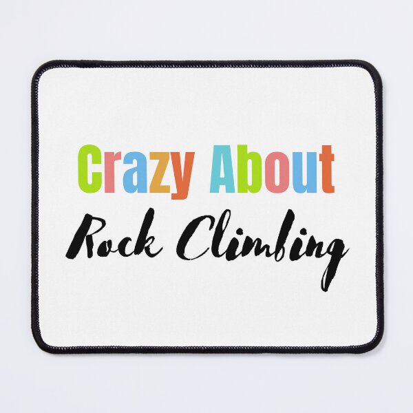 Item preview, Crazy about Rock Climbing designed and sold by StoreByNiNi.