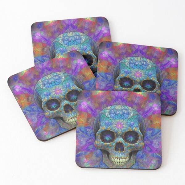 Item preview, Kaleido Skull V.2 for a Tablet Case designed and sold by OliveirosDiasJr.